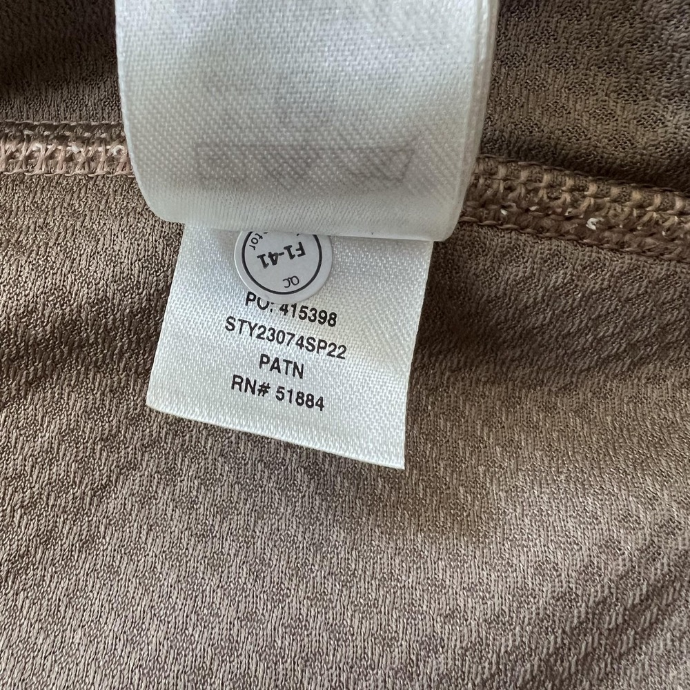 Patagonia Classic Retro-X Pampas Tan Fleece Zip Jacket Womens M Brown Outdoor - Picture 8 of 14
